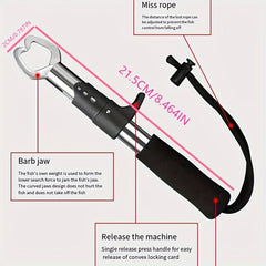 Stainless Steel Fish Controller Lip Gripper Fishing Equipment