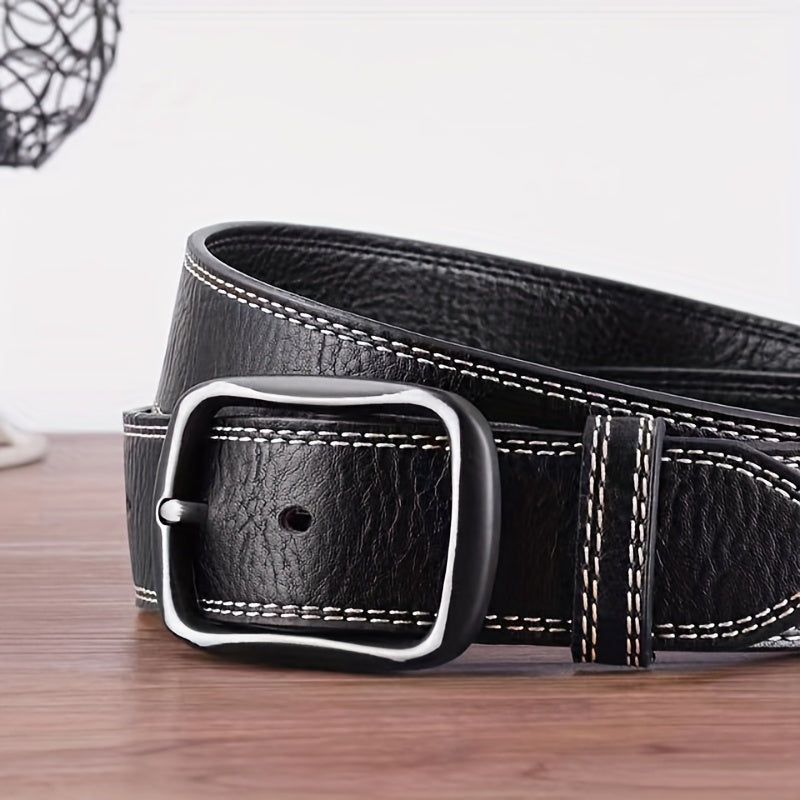 Men's Casual Wild Style Needle Buckle Belt for Students