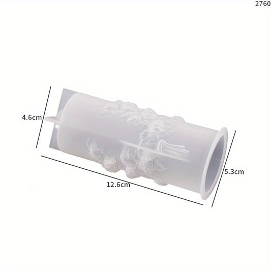 Rose Bouquet Aromatherapy Candle Silicone Mold for DIY Crafts Candle Making