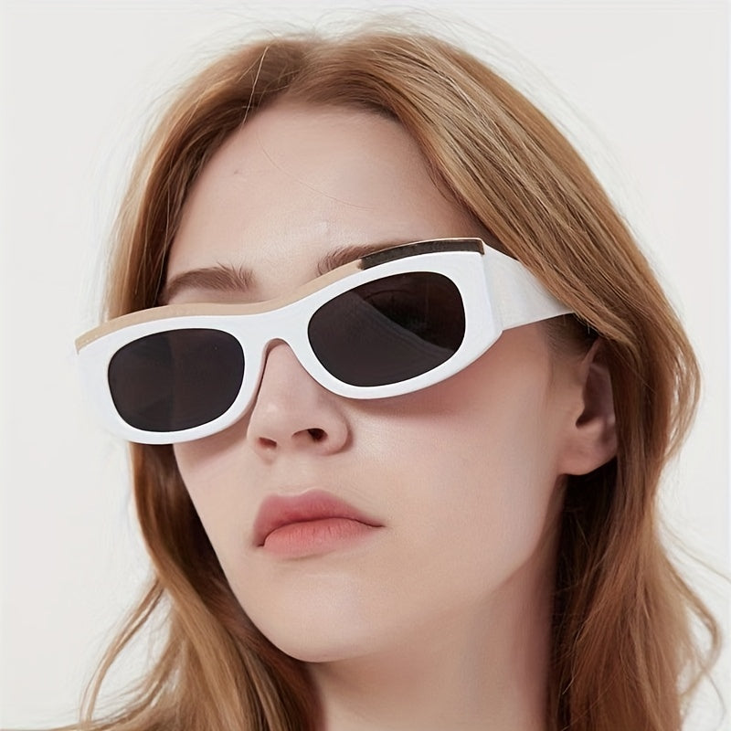 Y2K Monobrow Sunglasses UV400 for Beach Party Club