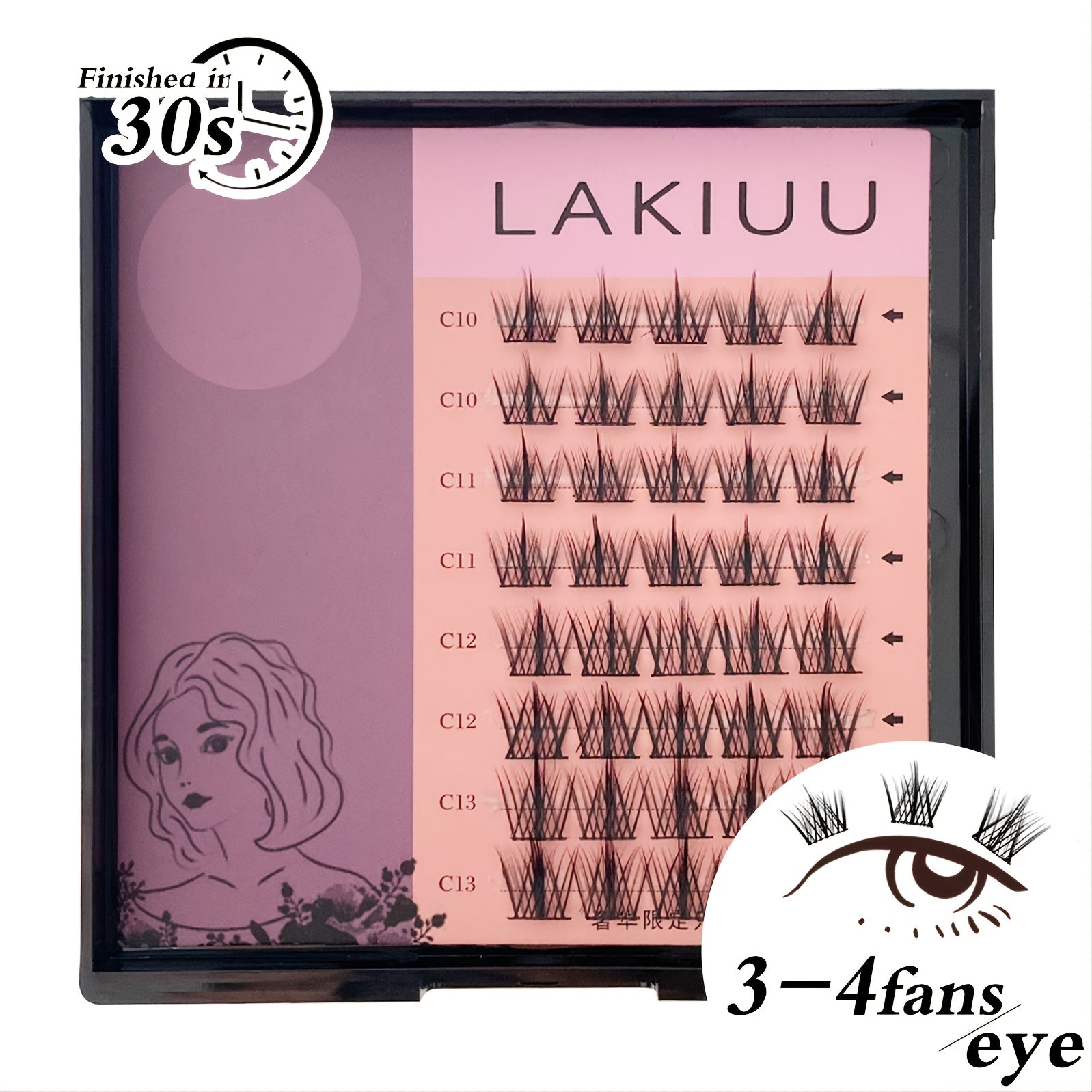 Fairy Cluster Lash DIY Segmented Eyelash Extension False Eyelash Extensions
