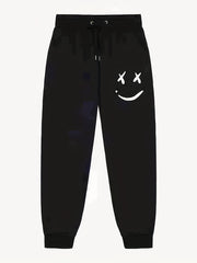 Grimace Pattern Men's Active Pants Drawstring Stretch Trousers