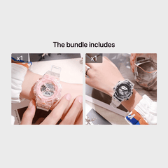 Boys Sports Watch With Silicone Belt
