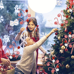 51.99cm Candy Cane Lollipop Christmas Ball Plug-in Decoration