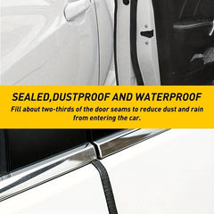 1pc 20ft 6m Car Door Edge Guard Molding Trim Rubber Edge Strip Seal Prot
