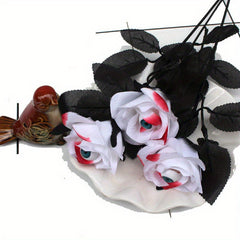 Halloween Scary Eyeball Rose Decoration