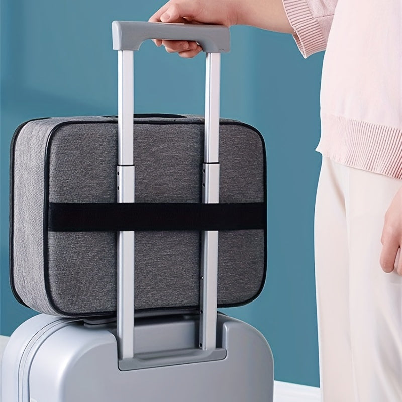 Portable Document Storage Bag Business Card Holder