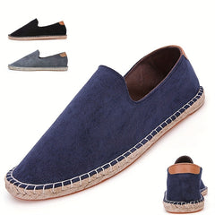 Men's No Tie Slip On Loafers Casual Walking Shoes