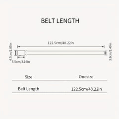 1pc Durable Nylon Belt for Men DIY Cutting Military Tactical Non Metal Belt