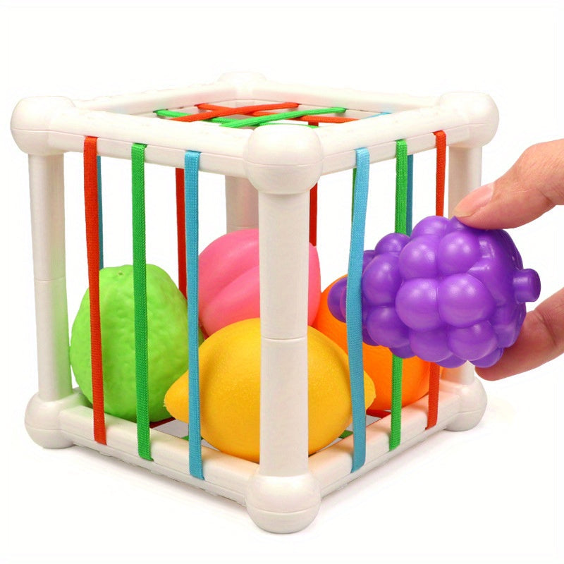 Infant Fruit Stacking Toy Set - Educational Play