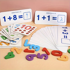 Preschool Math Puzzle Kit - Addition Subtraction Multiplication Division