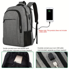 Spacious Laptop Travel Backpack Business Bag