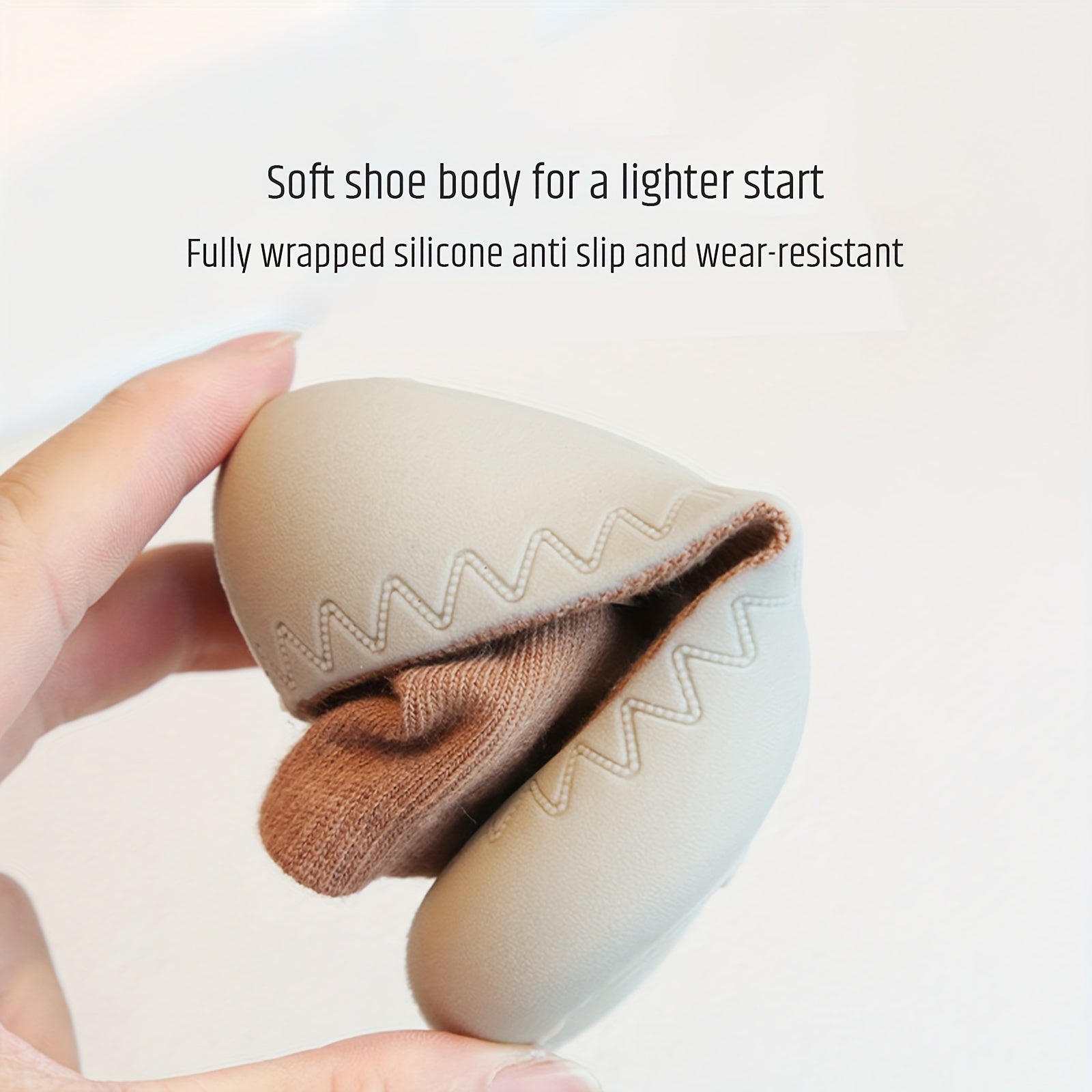 Baby Boys Slip On Sock Shoes Non Slip Indoor Outdoor All Seasons
