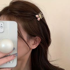 Mini Hair Clip Flower Hair Claw Tulip Shape Hair Accessories