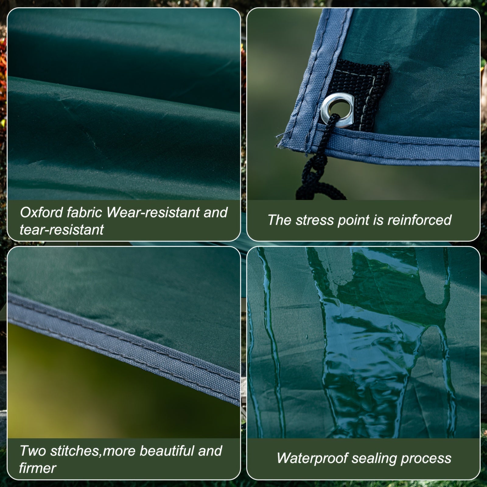 Portable Waterproof Camping Tent Canopy UV Resistant Lightweight