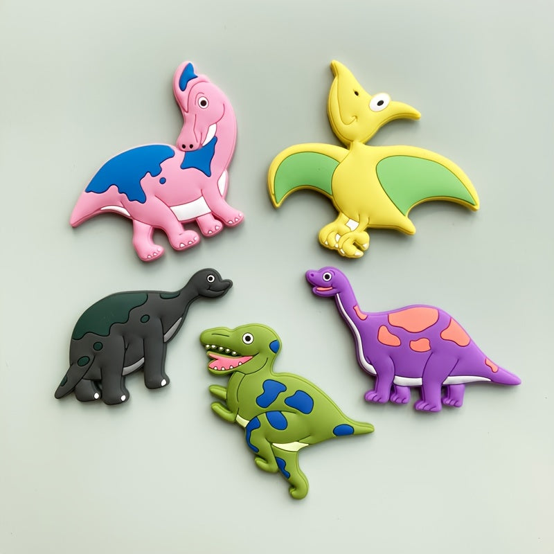 Dinosaur Refrigerator Magnets Stickers Creative Early Education Cartoon Magnets