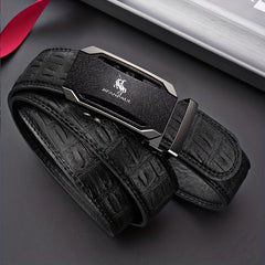 Men's Buckle Belt Business Decorative Belt for Party Holiday