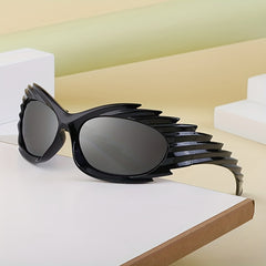 Men's Vintage Hedgehog Sunglasses for Outdoor Hiking Traveling