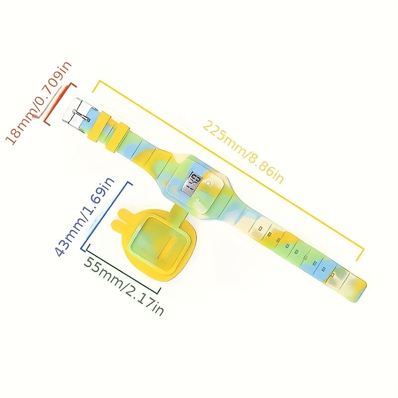 Children's Cartoon Flip Digital Watch