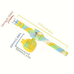 Children's Cartoon Flip Digital Watch