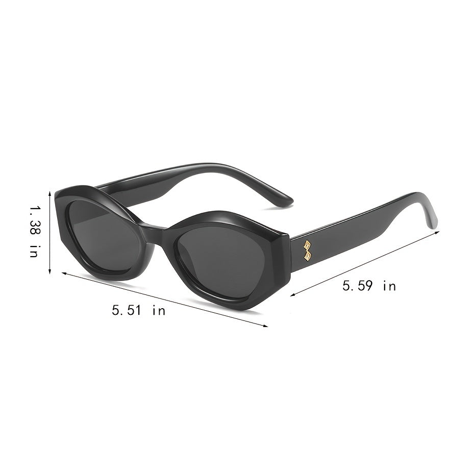 Irregular Sunglasses Ladies Small Frame Sunscreen Glasses
