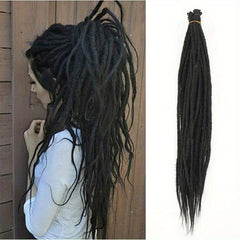 100 Reggage Locs Hair Extensions Synthetic Dreadlocks for Men Women Unisex