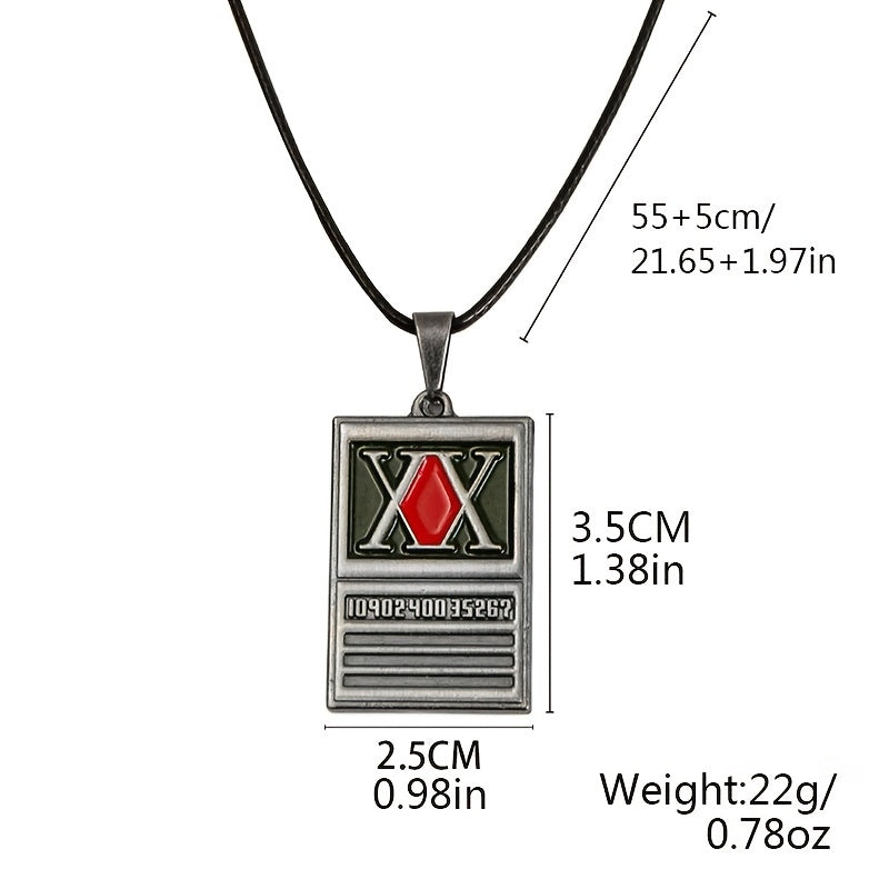 Alloy Drip Hunter Necklace For Kids Girls Teens
