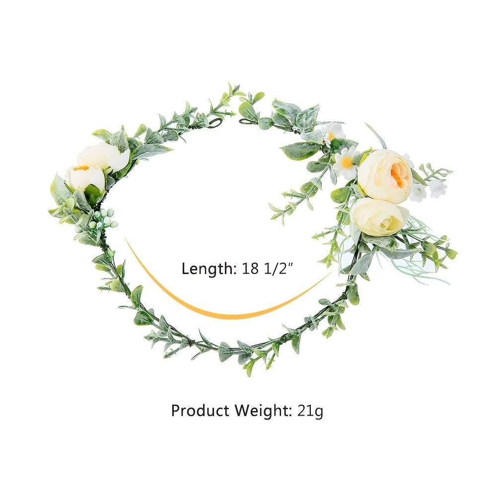 Green Plants Hair Comb for Girls
