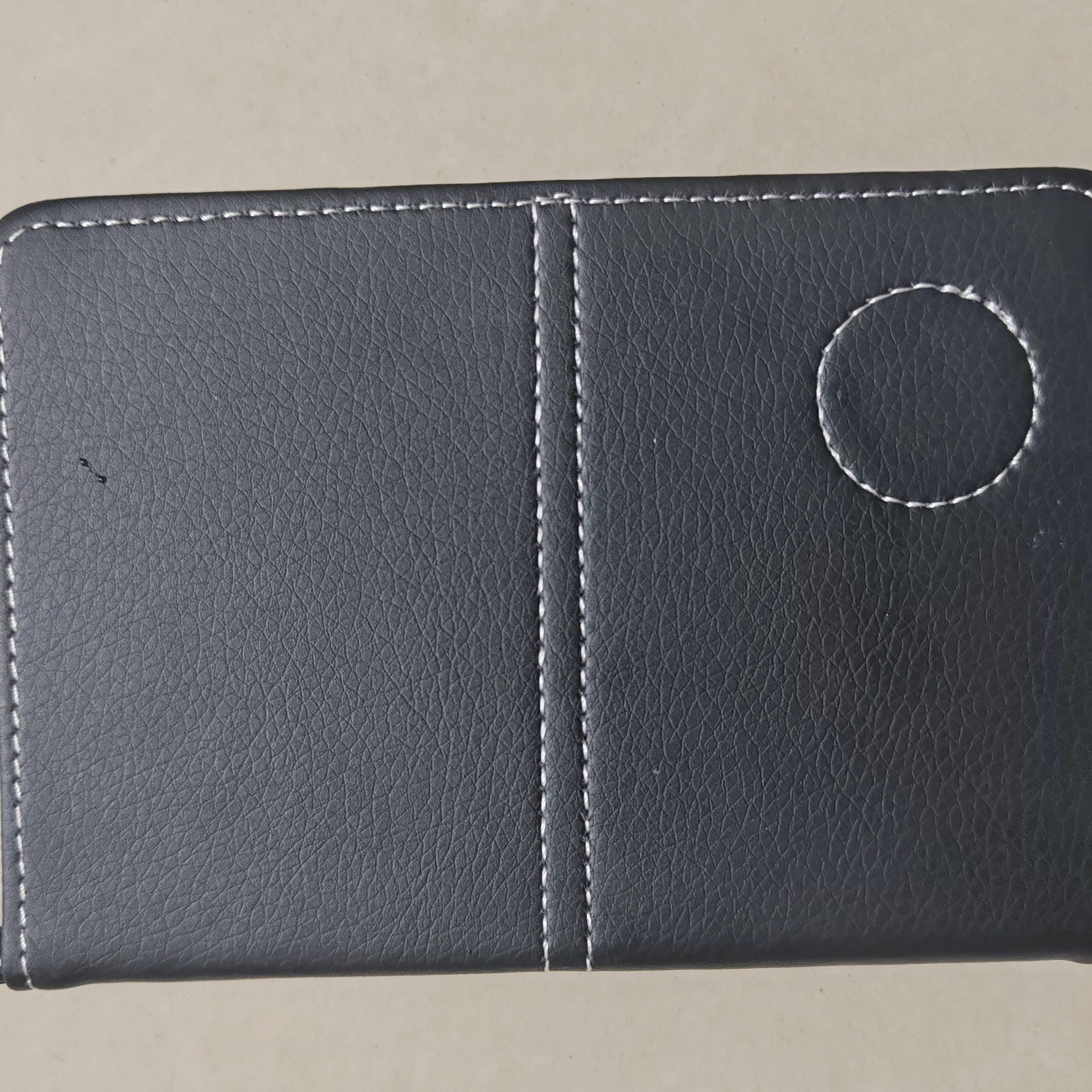 Golf Score Book Faux Leather Case Portable Ball Game Score Record Book
