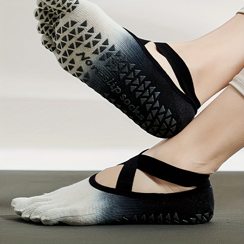 Five-toe Yoga Sock Anti-skid Sports Pilates Sock
