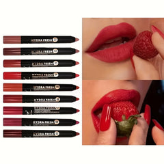 Matte Lipstick Pen Lip Liner Waterproof Long Lasting