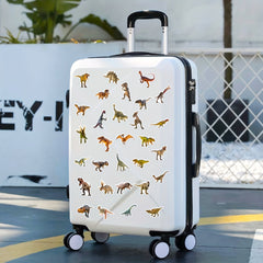 50pcs Realistic Dinosaur Stickers for Luggage Skateboard Motorcycle Decoration