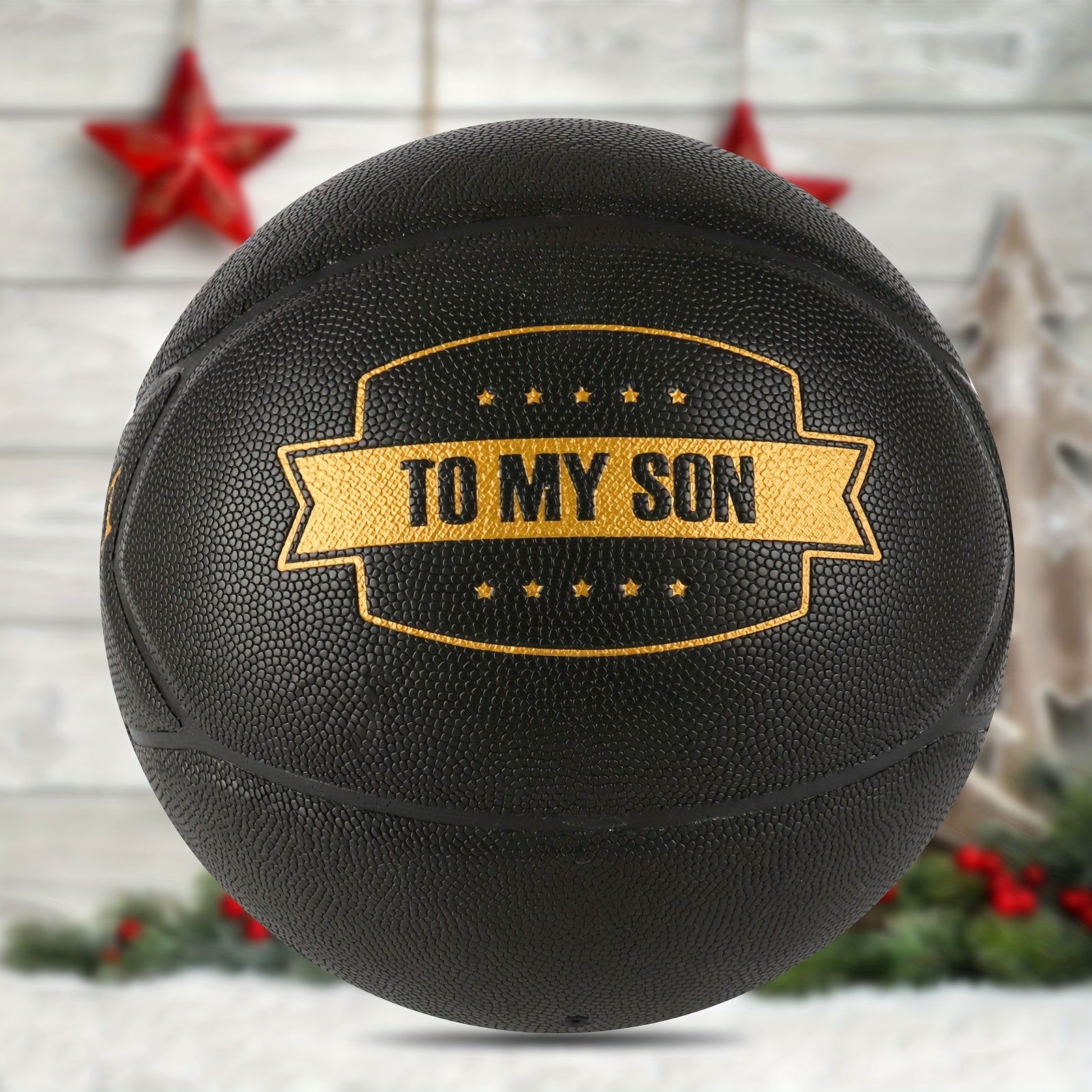 Engraved Basketball With Pump Size 7 Birthday Graduation Back To School Gift