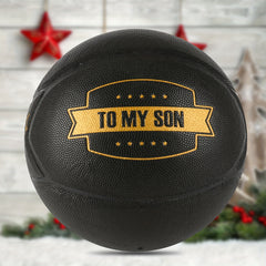 Engraved Basketball With Pump Size 7 Birthday Graduation Back To School Gift