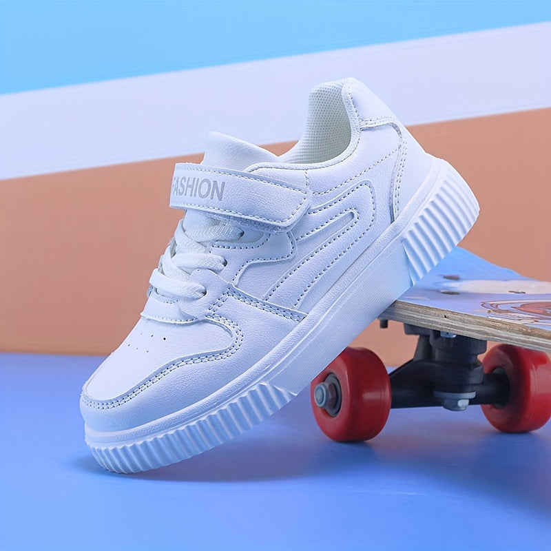 Boys' Casual Low Top Skateboard Shoes Breathable Non-Slip Sneakers