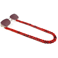 Tortoiseshell Amber Glasses Chain Solid Mask Chain Anti-drop Acrylic Rope
