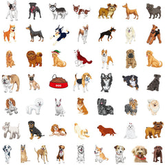 50pcs Waterproof Stickers for Water Bottles Laptop DIY Creative Toys