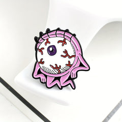 Big Eye Boy One eyed Monster Brooch For Men