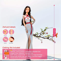 High Simulation BJD Model Doll Figure Toy 12 Joints Movable 12 inch