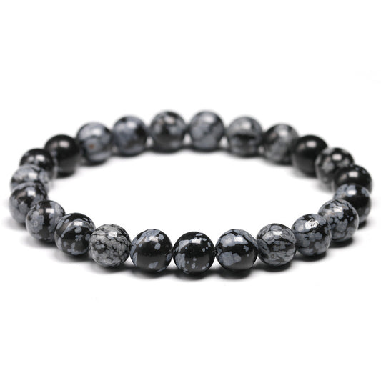 8mm Crystal Stone Beaded Bracelet Healing Stretch Hand Chain