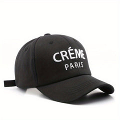 Letter Embroidery Peaked Cap Outdoor Men's Sun Hat Baseball Cap