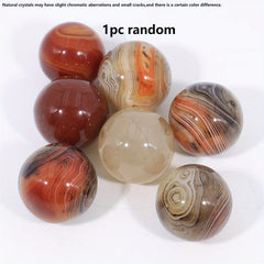 Natural Sardonyx Agate Healing Sphere Reiki Stone