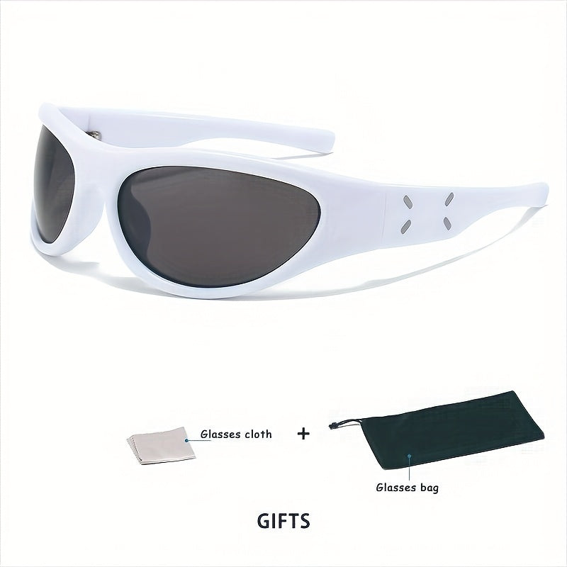 Girl's Wrap Around High Sunglasses Vintage Glasses