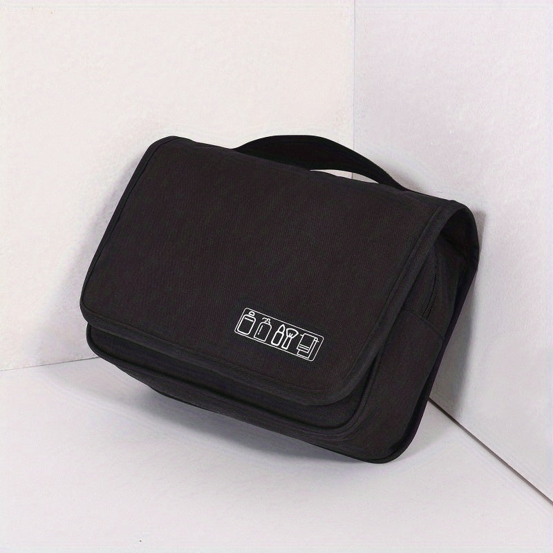 Portable Cosmetic Bag with Convenient Buckle for Makeup Storage