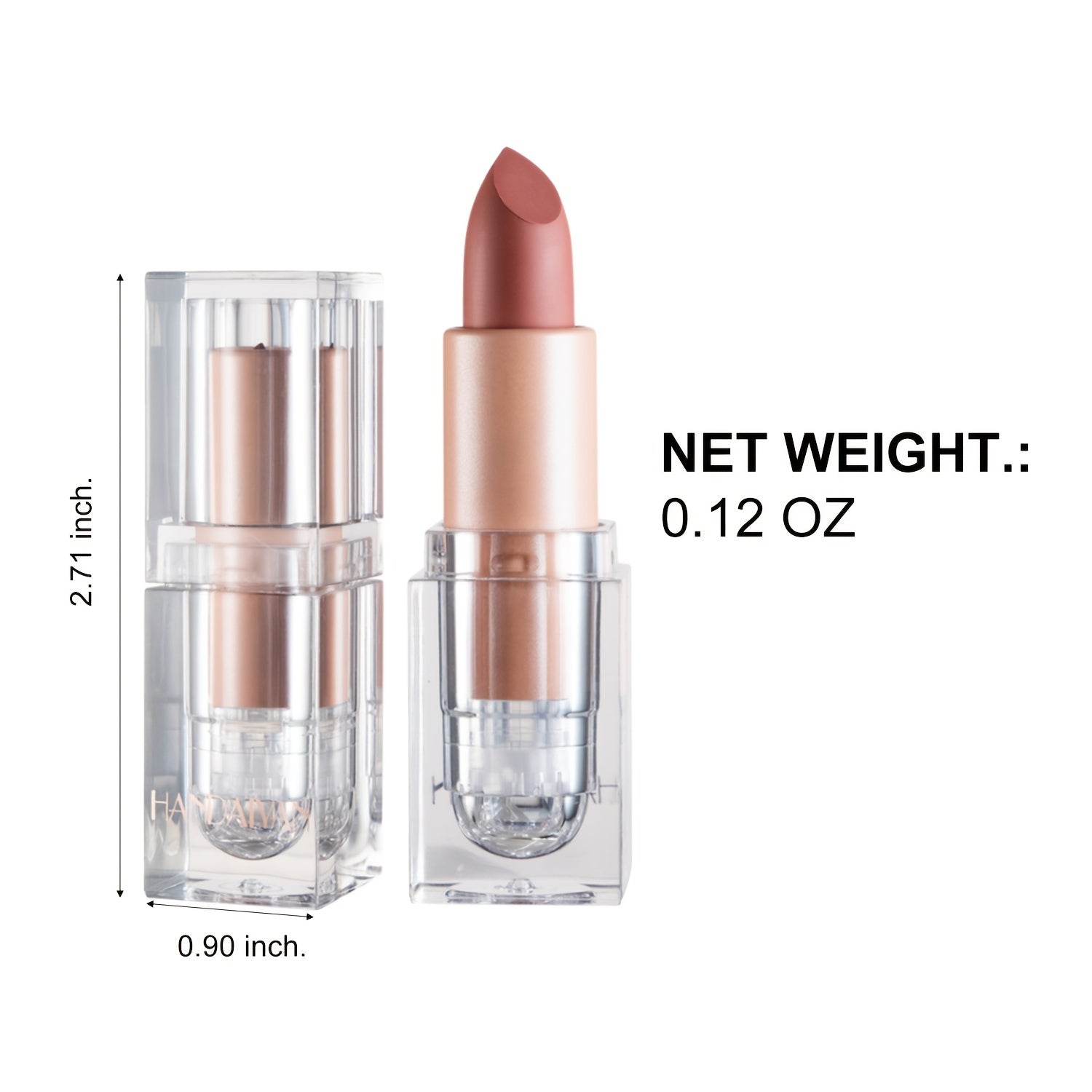 12 Colors Natural Matte Lipstick Long Lasting