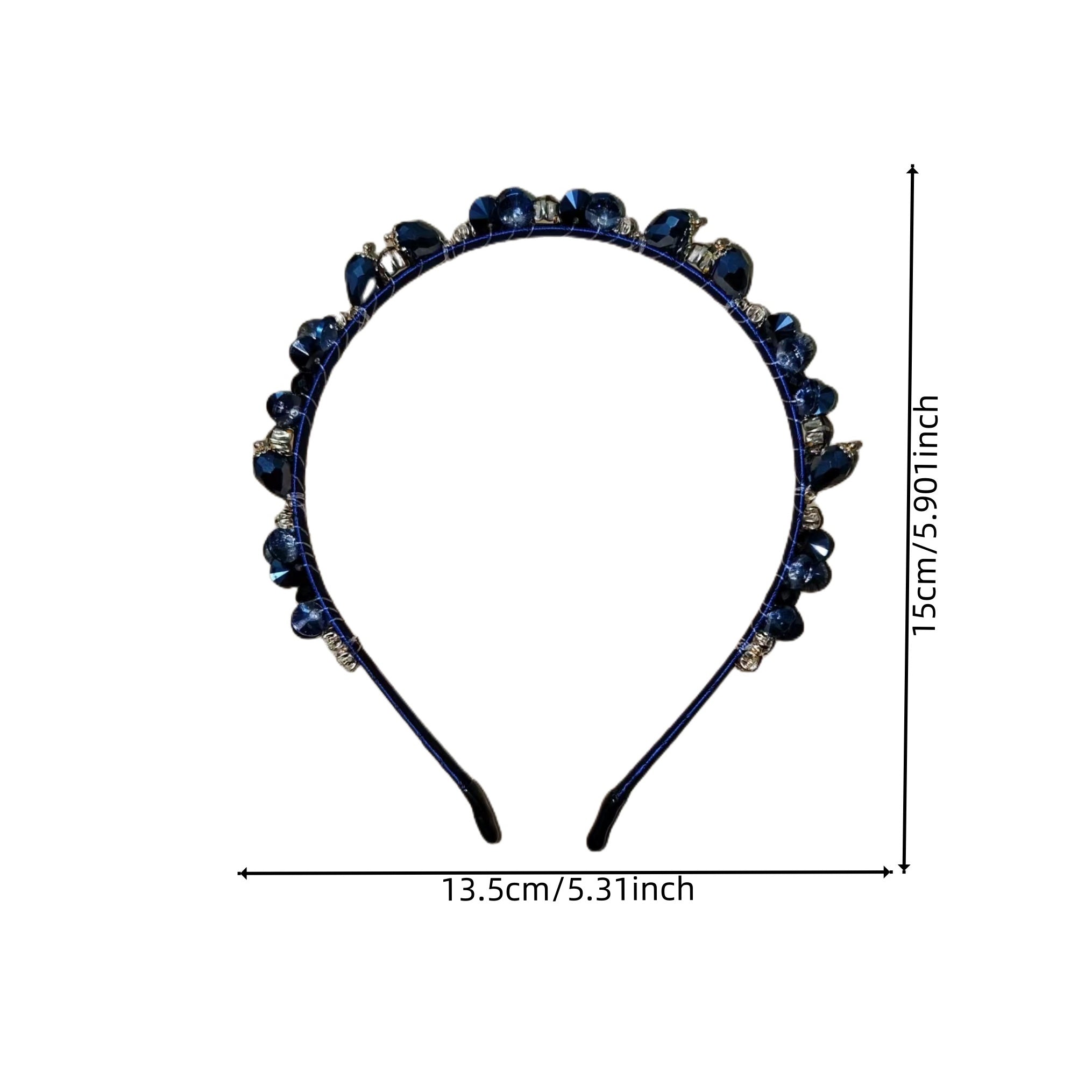 Sparkling Rhinestone Headband for Women Girls Party