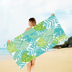 Fast Drying Double Sided Fleece Beach Towel for Water Sports