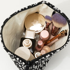 Leopard Pattern Makeup Bag Travel Cosmetic Zipper Toiletries Organizer