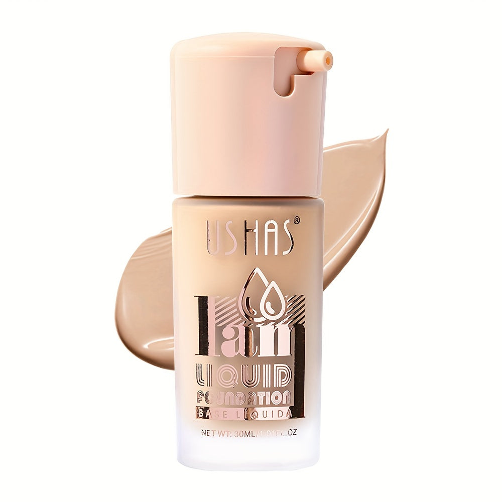 Waterproof Liquid Foundation Concealer Natural Contouring Makeup