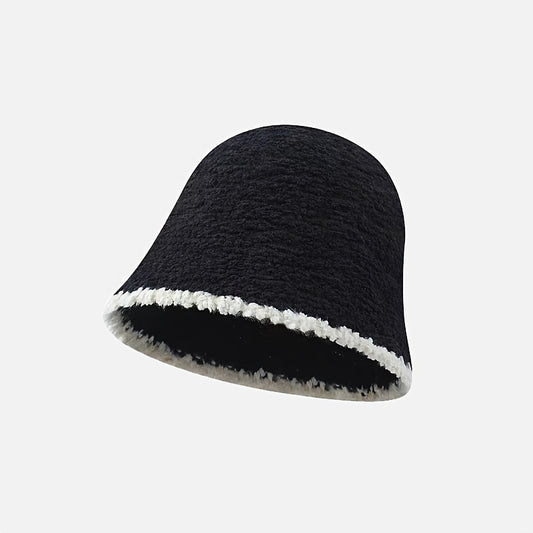 Men's Street Plush Washable Bucket Hat